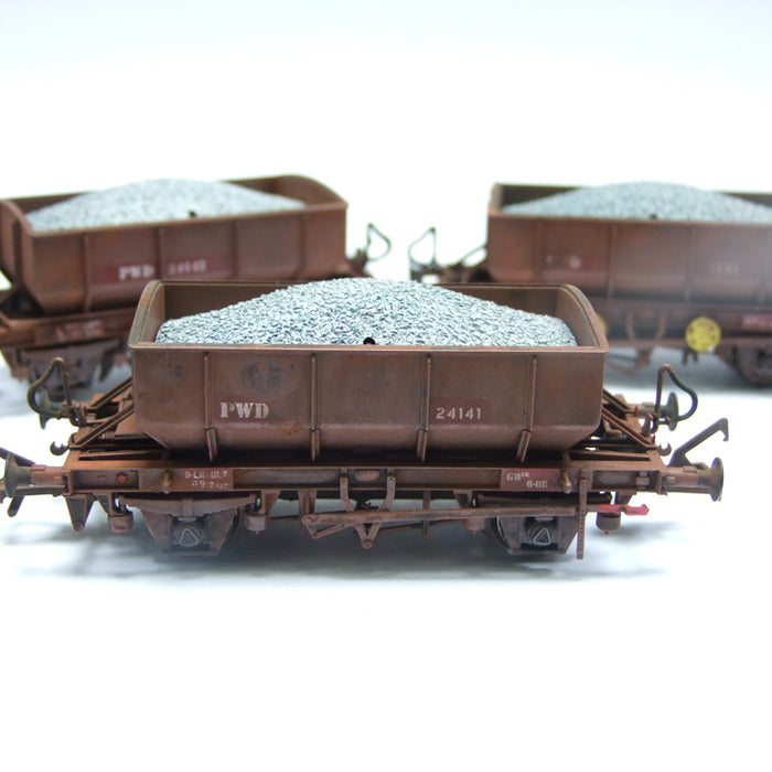 Weathered Ballast Wagon examples!